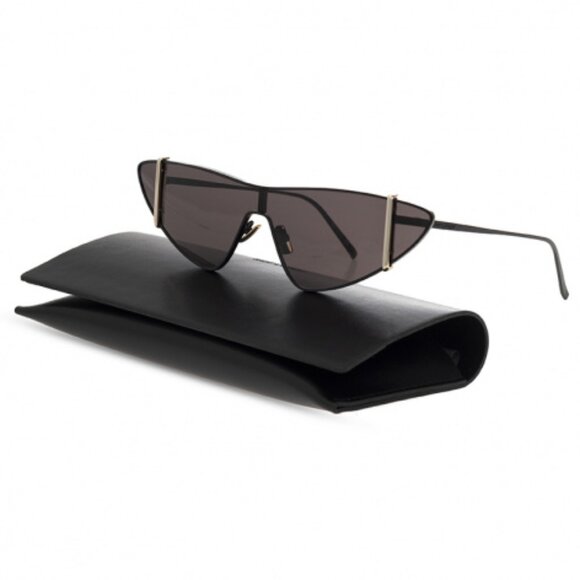 NEW SAINT LAURENT WOMEN CAT EYE SUNGLASSES - Picture 1 of 6